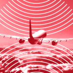 Самолет в небе