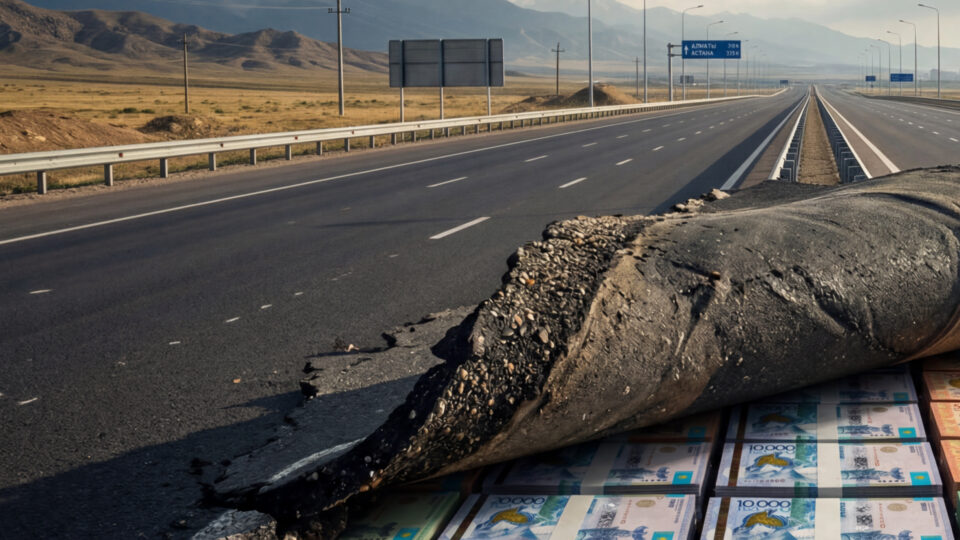 Нарушения на десятки миллиардов при строительстве дорог выявили в Казахстане